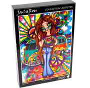JaCaRou Puzzles FINAL SALE JaCaRou Groovy Girl Puzzle 1000pcs