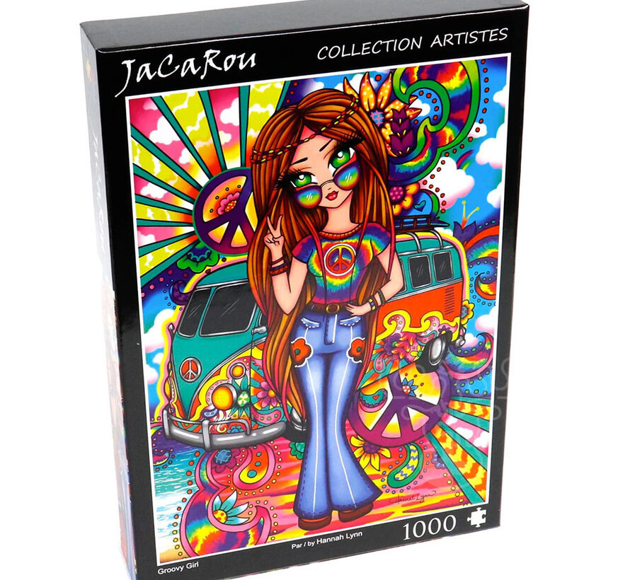 FINAL SALE JaCaRou Groovy Girl Puzzle 1000pcs