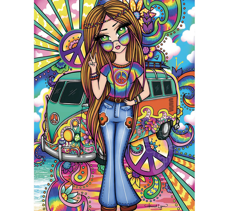FINAL SALE JaCaRou Groovy Girl Puzzle 1000pcs