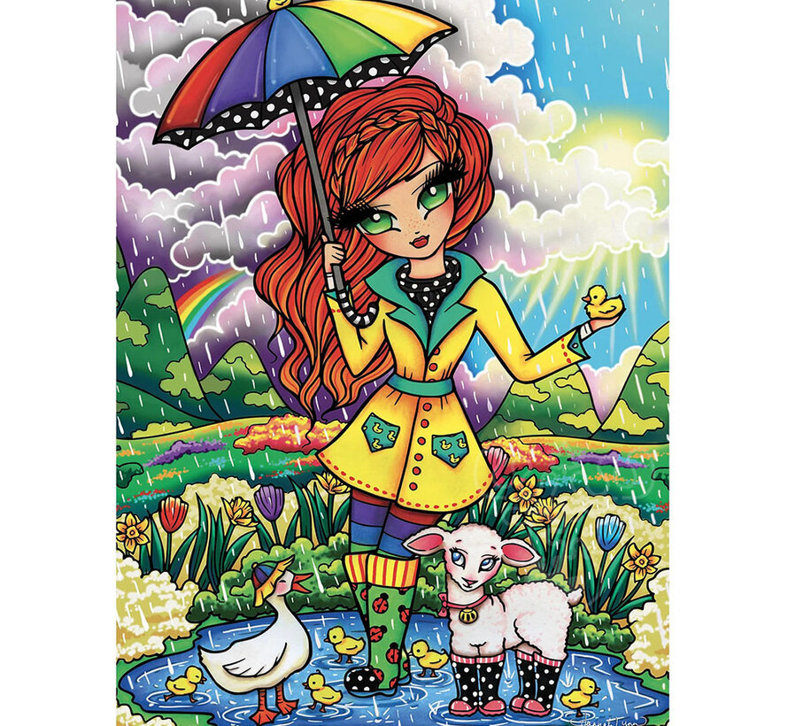 JaCaRou Rainy Day Puzzle 1000pcs