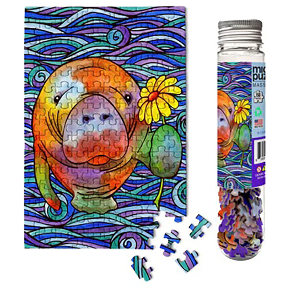 MicroPuzzles Hue Manatee Mini Puzzle 150pcs Puzzles Canada