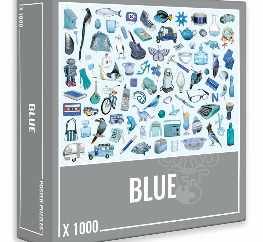 Cloudberries Blue Puzzle 1000pcs