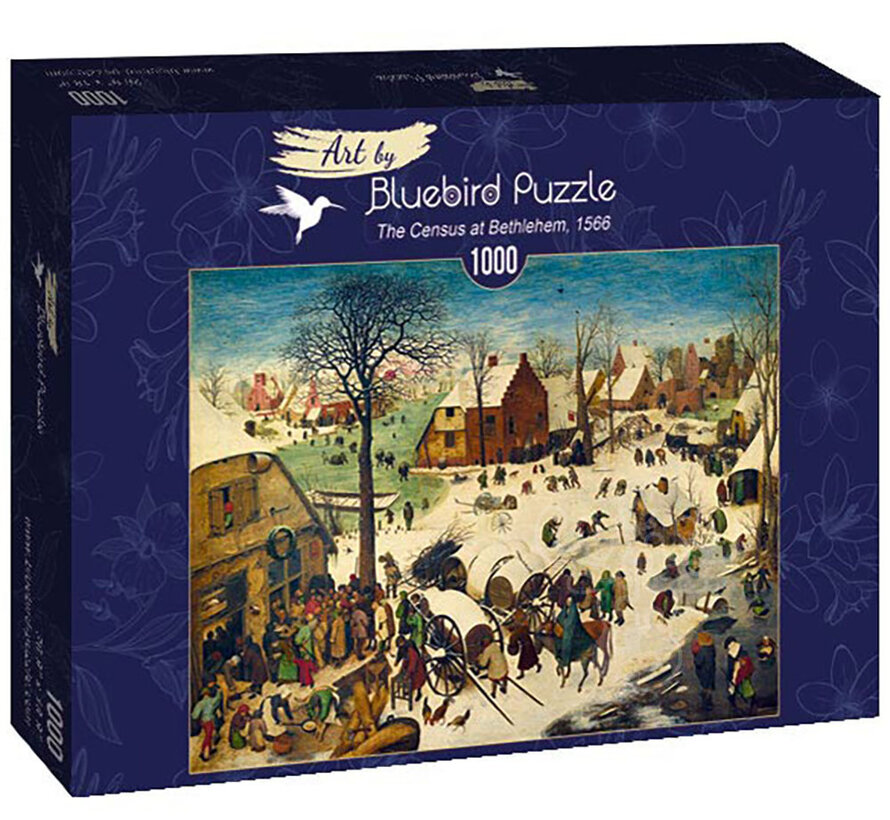 Bluebird Pieter Bruegel the Elder - The Census at Bethlehem, 1566 Puzzle 1000pcs