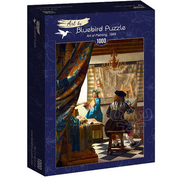 Bluebird Bluebird Pieter Johannes Vermeer - Art of Painting, 1668 Puzzle 1000pcs