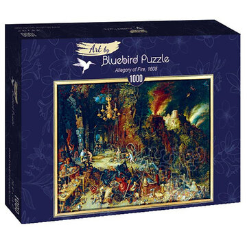 Bluebird Bluebird Jan Brueghel the Elder - Allegory of Fire, 1608 Puzzle 1000pcs