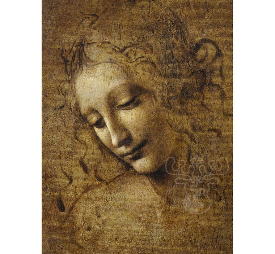 Bluebird Leonardo da Vinci - La Scapigliata, 1506-1508 Puzzle 1000pcs