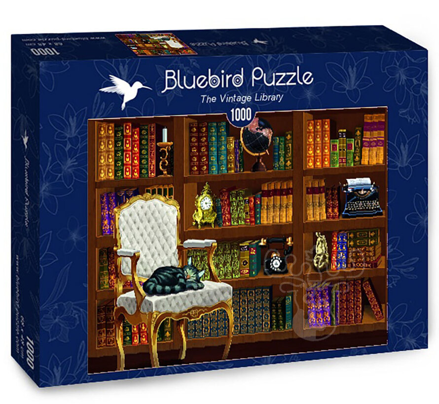 Bluebird The Vintage Library Puzzle 1000pcs
