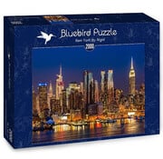 Bluebird Bluebird New York by Night Puzzle 2000pcs