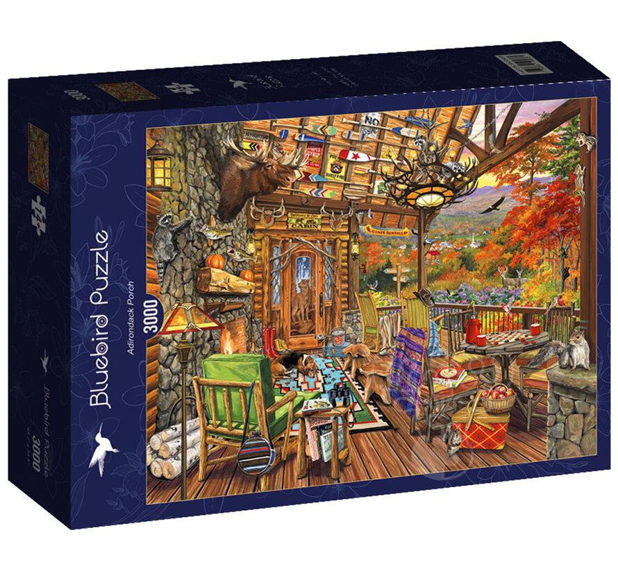 Bluebird Adirondack Porch Puzzle 3000pcs