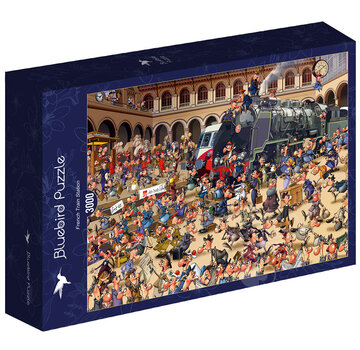 Bluebird Bluebird François Ruyer - French Train Station Puzzle 3000pcs