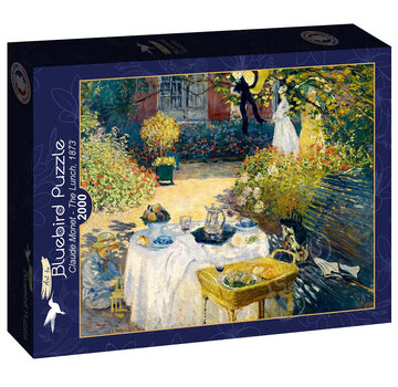 Bluebird Bluebird Claude Monet - The Lunch, 1873 Puzzle 2000pcs