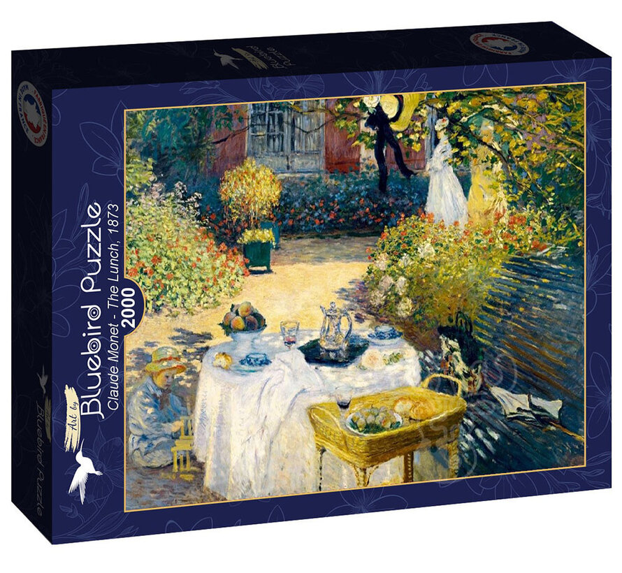 Bluebird Claude Monet - The Lunch, 1873 Puzzle 2000pcs