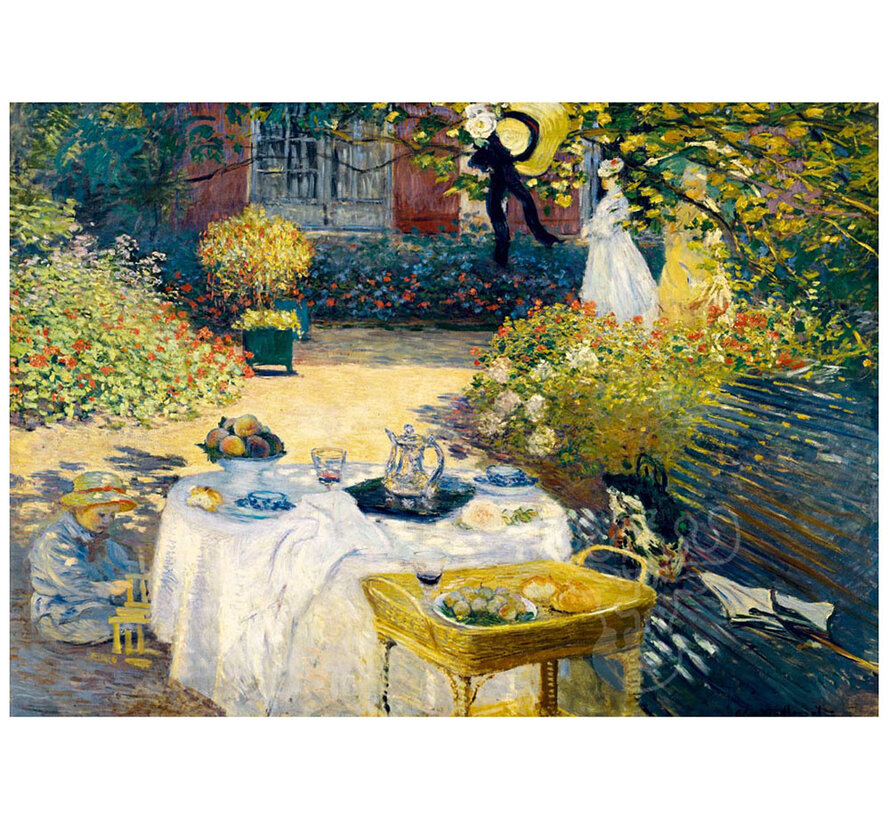 Bluebird Claude Monet - The Lunch, 1873 Puzzle 2000pcs - Puzzles Canada