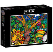 Bluebird Bluebird Romero Britto - Amazon Puzzle 1000pcs
