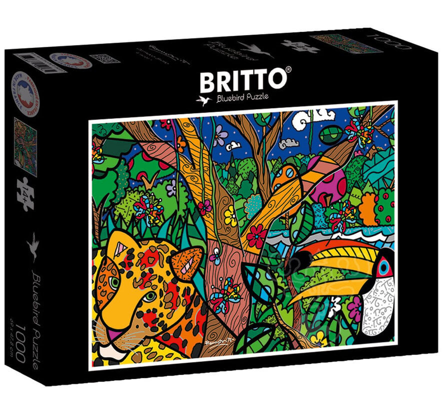 Bluebird Romero Britto - Amazon Puzzle 1000pcs