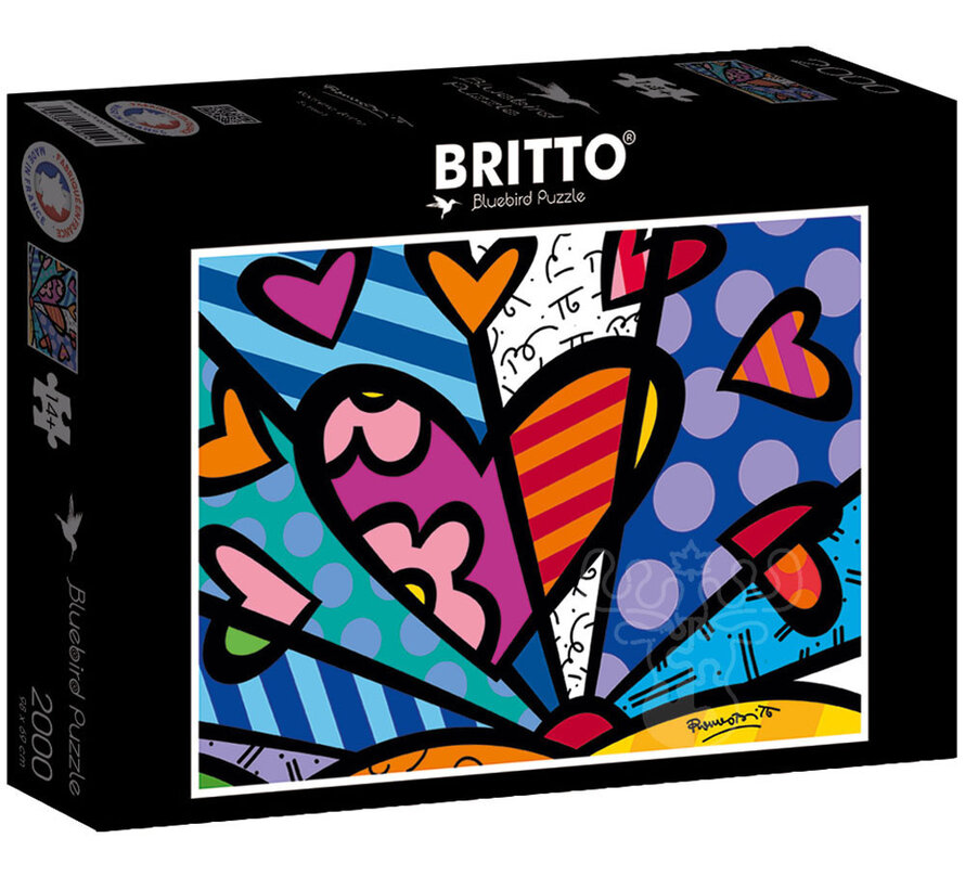 Bluebird Romero Britto - Sunset Puzzle 2000pcs