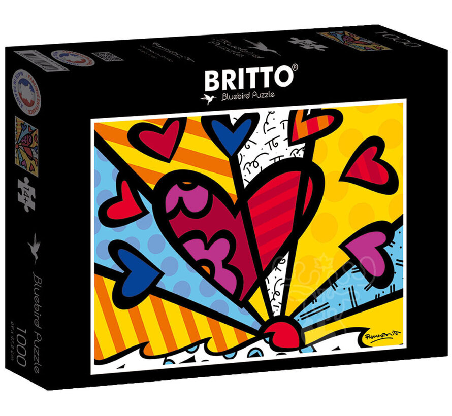 Bluebird Romero Britto - New Day Puzzle 1000pcs