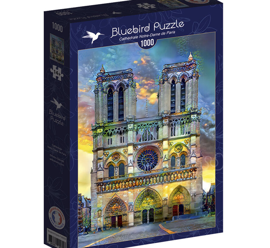 Bluebird Notre-Dame de Paris Cathedral Puzzle 1000pcs