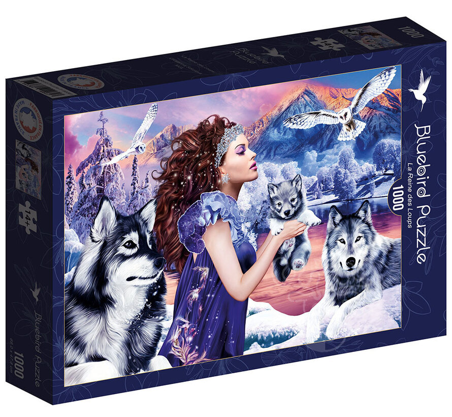 Bluebird Wolf Queen Puzzle 1000pcs