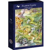 Bluebird Bluebird Forest Animals Puzzle 1000pcs