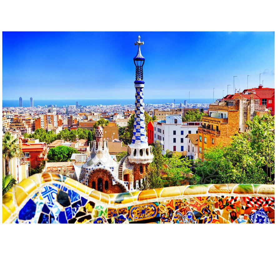 Bluebird Park Güell, Barcelona Puzzle 1000pcs