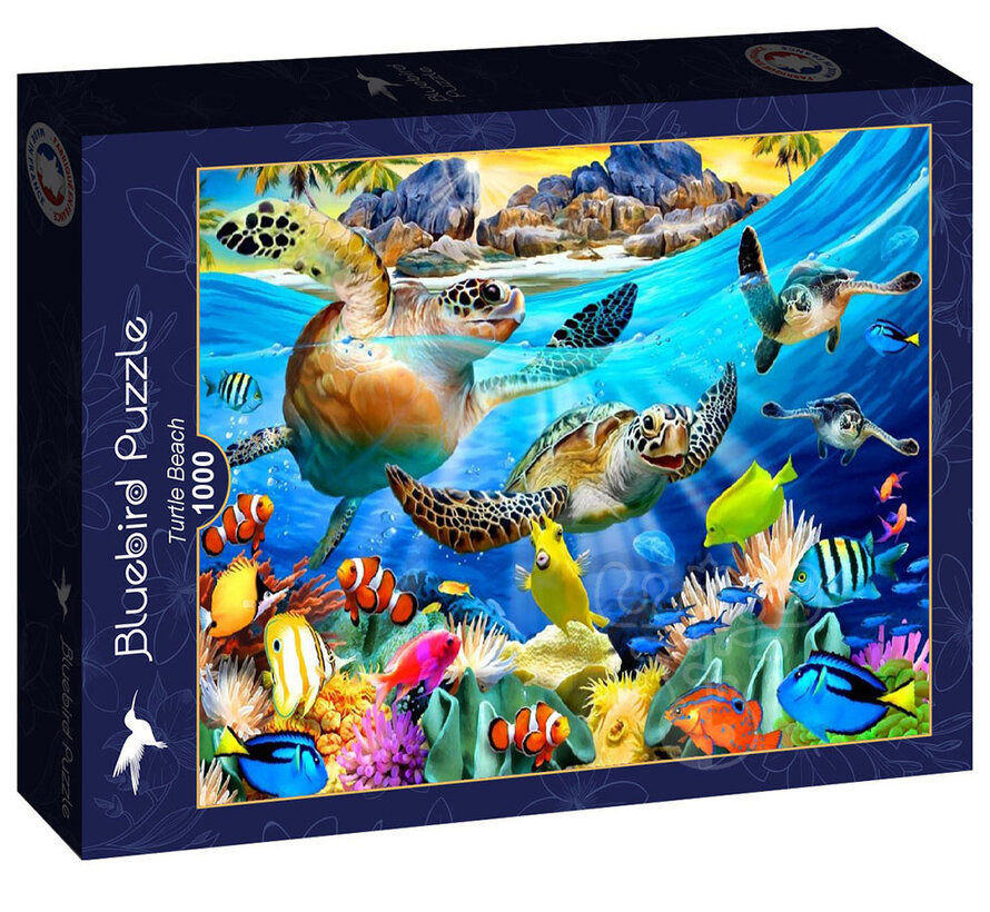 Bluebird Turtle Beach Puzzle 1000pcs