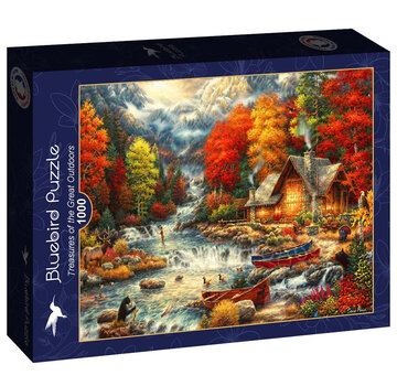 Bluebird Bluebird Treasures of the Great Outdoors Puzzle 1000pcs