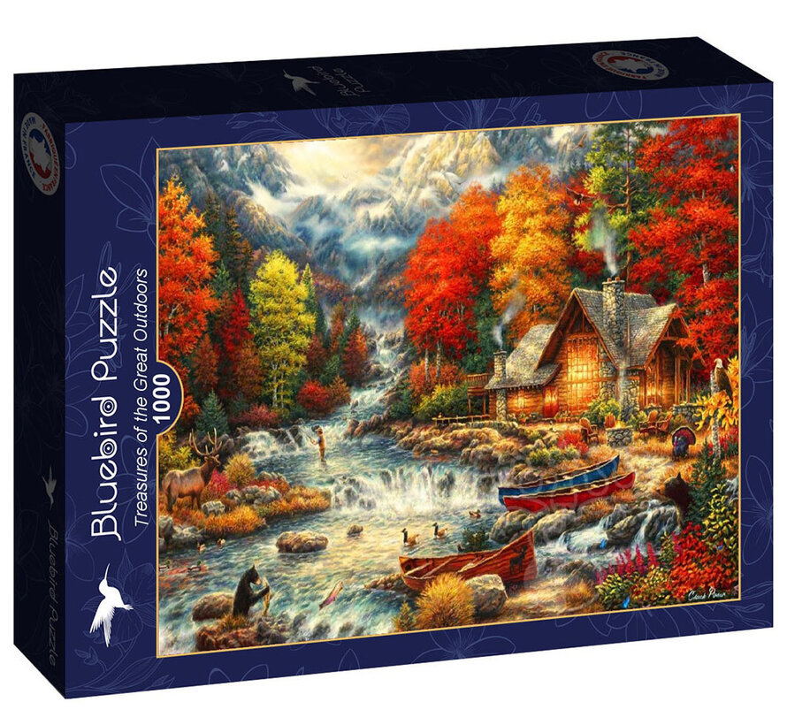 Bluebird Treasures of the Great Outdoors Puzzle 1000pcs