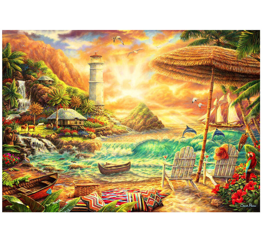 FINAL SALE Bluebird Love the Beach Puzzle 1000pcs
