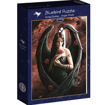 Bluebird Bluebird Anne Stokes - Angel Rose Puzzle 1000pcs