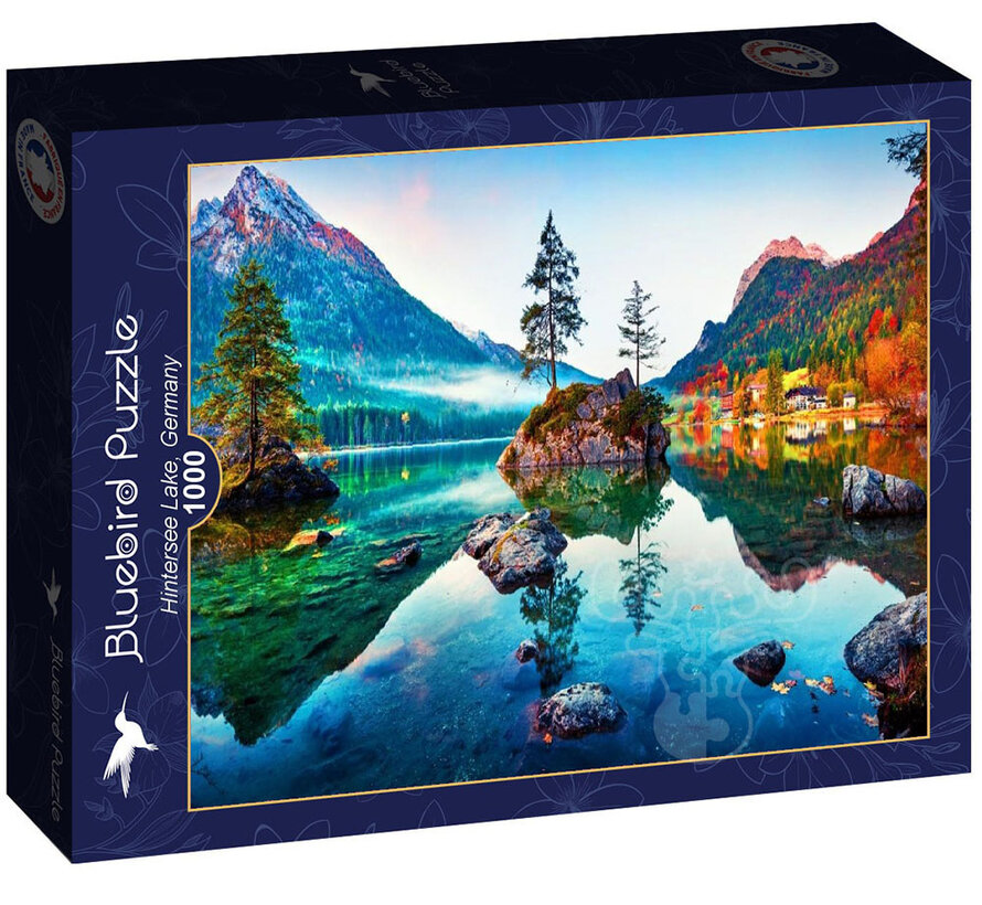 Bluebird Hintersee Lake, Germany Puzzle 1000pcs