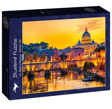 Bluebird FINAL SALE Bluebird St. Peter's Basilica, Vatican City Puzzle 1000pcs