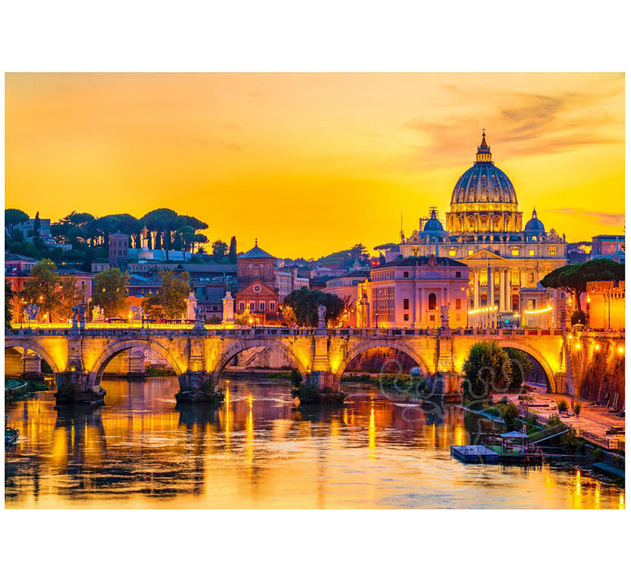 FINAL SALE Bluebird St. Peter's Basilica, Vatican City Puzzle 1000pcs