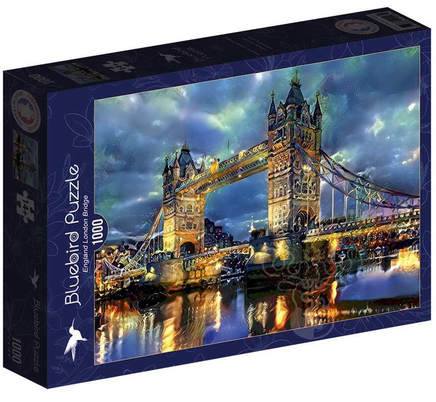 Bluebird Tower Bridge, England London Bridge Puzzle 1000pcs