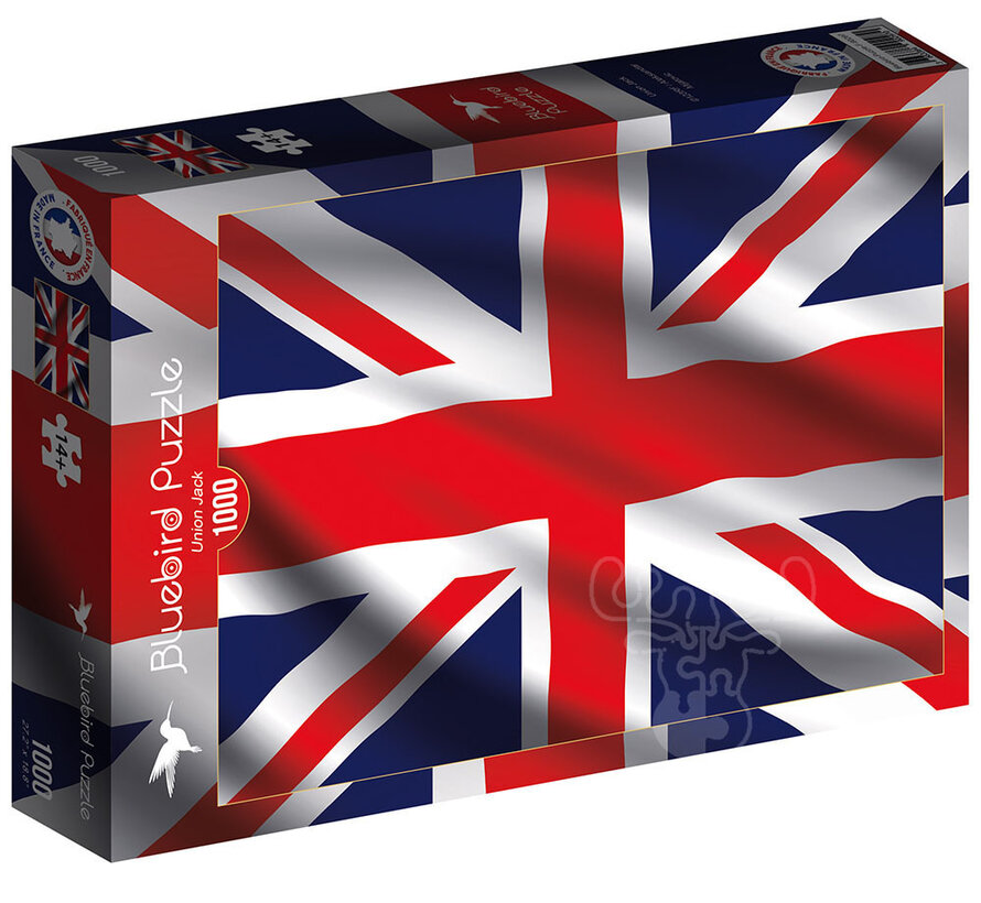 FINAL SALE Bluebird Union Jack Puzzle 1000pcs RETIRED