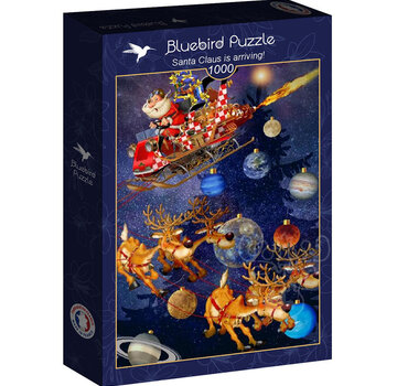 Bluebird Bluebird Santa Claus is arriving! Puzzle 1000pcs