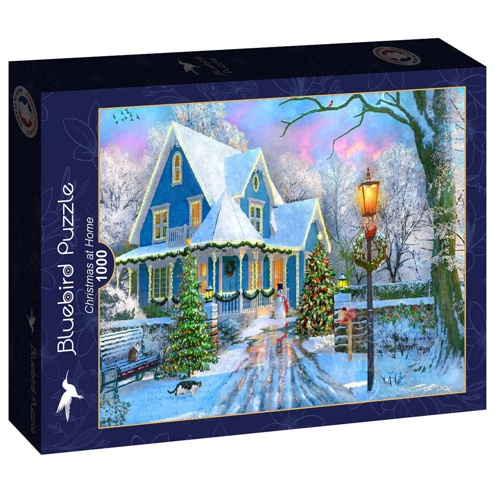 Bluebird Christmas at Home Puzzle 1000pcs Puzzles Canada