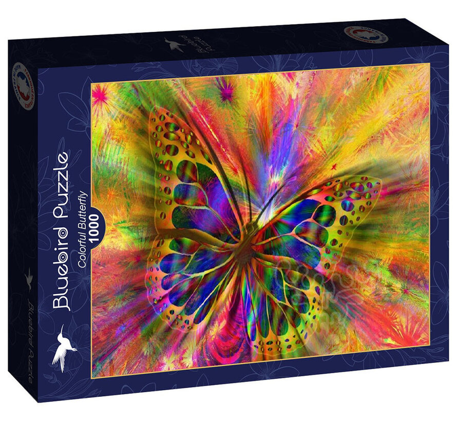 Bluebird Colorful Butterfly Puzzle 1000pcs