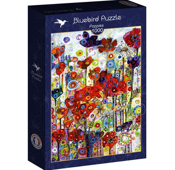 Bluebird Bluebird Poppies Puzzle 1000pcs