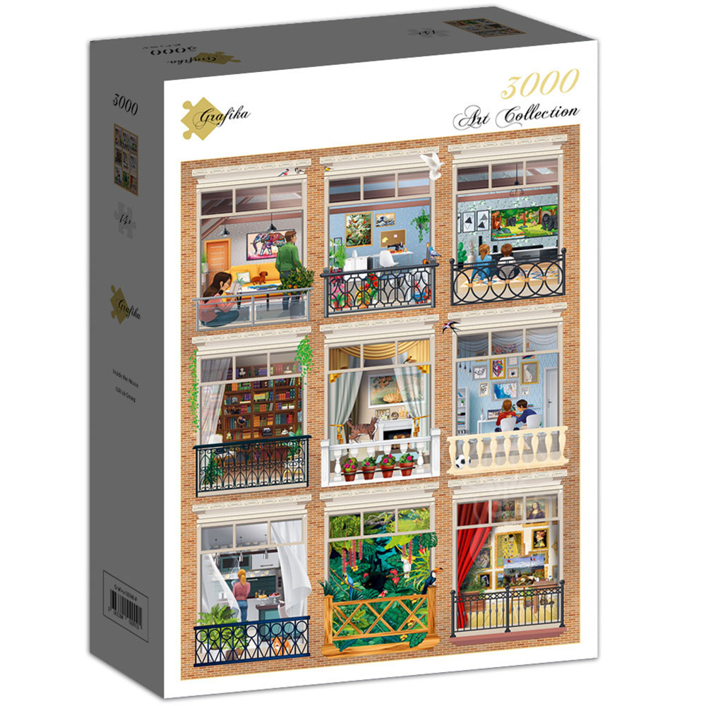 Grafika Inside the House Puzzle 3000pcs Puzzles Canada