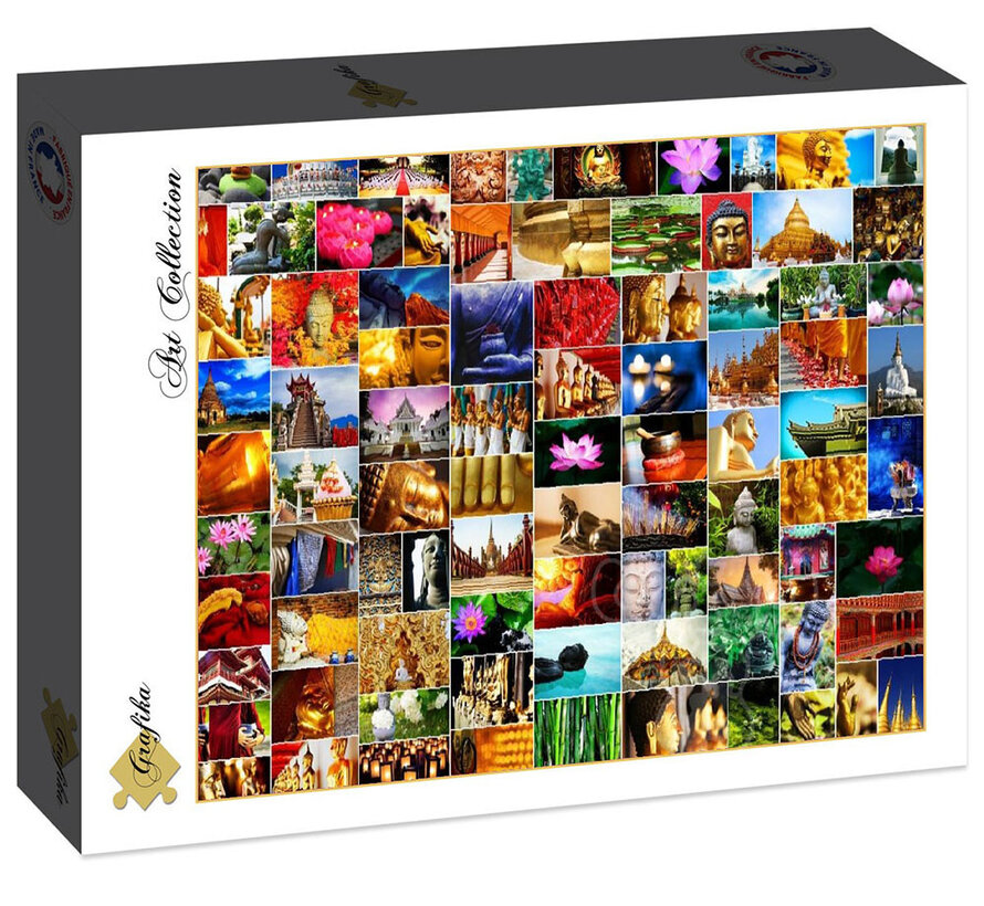 Grafika Collage - Zen Puzzle 1500pcs