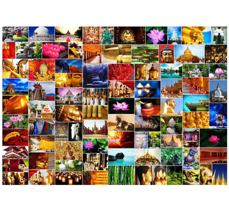 Grafika Collage - Zen Puzzle 1500pcs