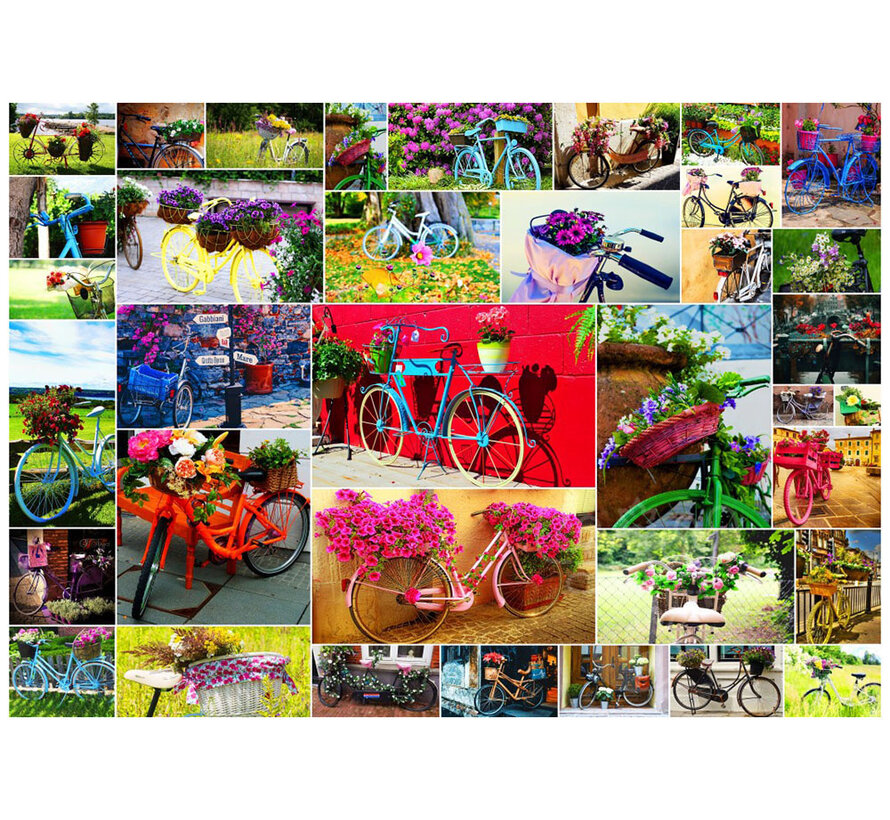 Grafika Collage - Velos (Bikes) Puzzle 1500pcs