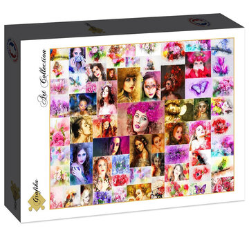 Grafika Grafika Collage - Femme (Women) Puzzle 1500pcs