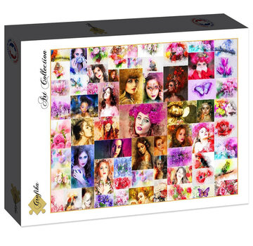 Grafika Grafika Collage - Women Puzzle 1500pcs