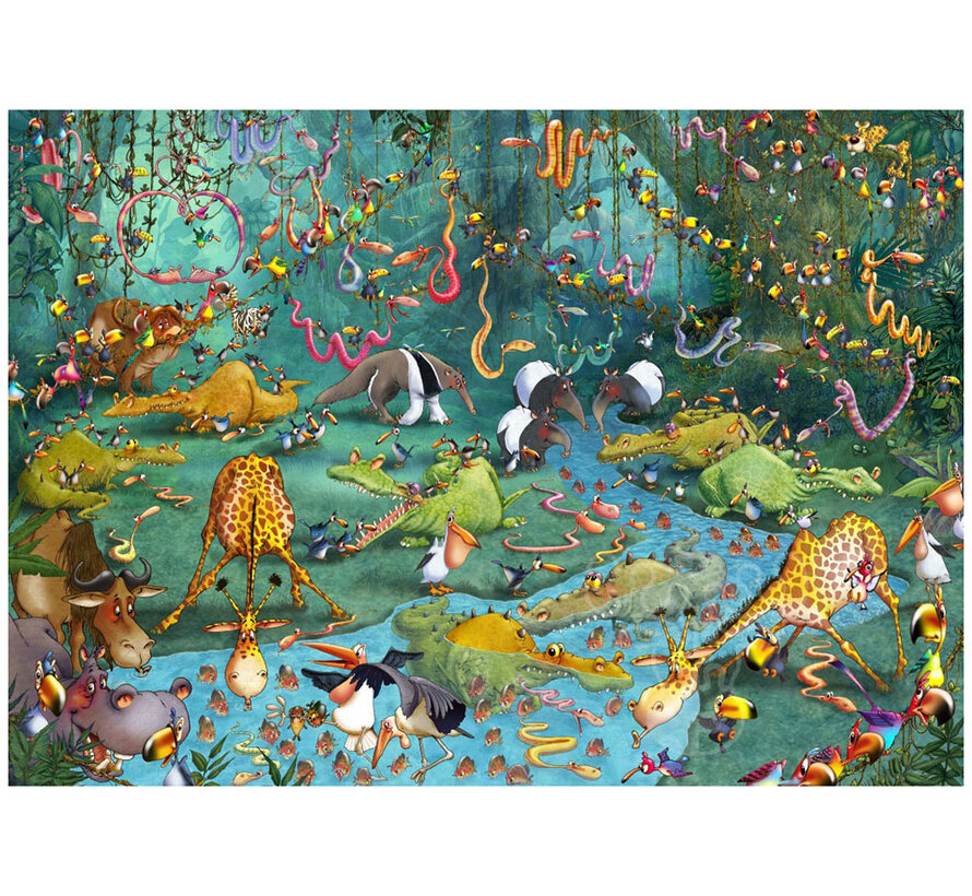 Grafika Jungle -François Ruyer Puzzle 2000pcs