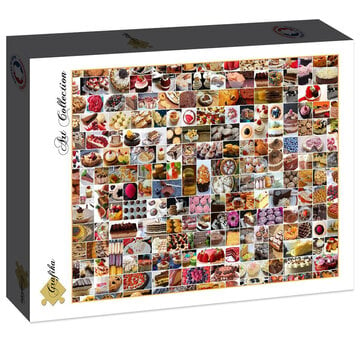 Grafika Grafika Collage - Cakes Puzzle 2000pcs
