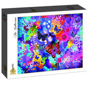 Grafika Grafika Colorful Flowers and Butterflies Puzzle 2000pcs