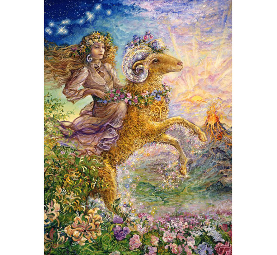 Grafika Signe du Zodiaque - Bélier (Sign of the Zodiac - Aries) Puzzle 1000pcs