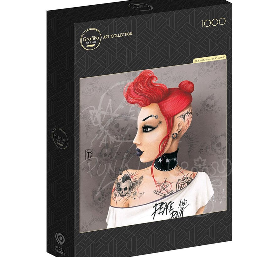 FINAL SALE Grafika Punk Puzzle 1000pcs